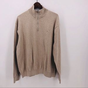 Nautica sweater pullover quarter zip size XXL